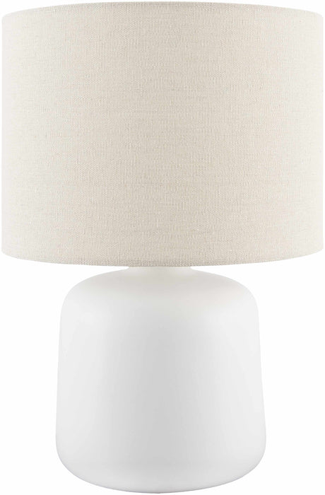Lumellogno White Table Lamp-Lighting-Parc Decor
