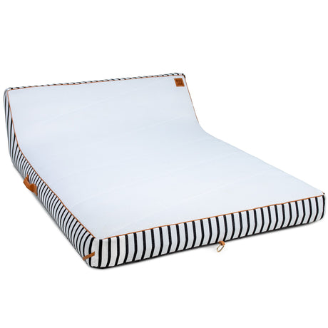 Lux Double Inflatable Chaise Pool Float