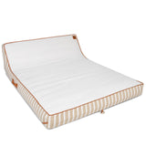 Lux Double Inflatable Chaise Pool Float with Sunbrella® Fabric