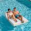 Lux Double Inflatable Chaise Pool Float with Sunbrella® Fabric