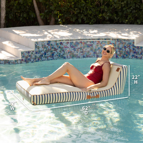Lux Inflatable Chaise-pool float-Parc Decor