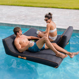 Lux Inflatable Chaise Pool Lounger with Sunbrella® Fabric