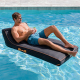 Lux Inflatable Chaise Pool Lounger with Sunbrella® Fabric