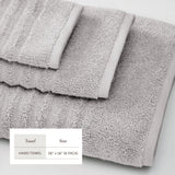 Luxury Combed Cotton Bath Towel Set - Karina Collection