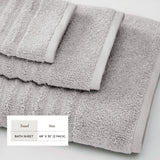 Luxury Combed Cotton Bath Towel Set - Karina Collection