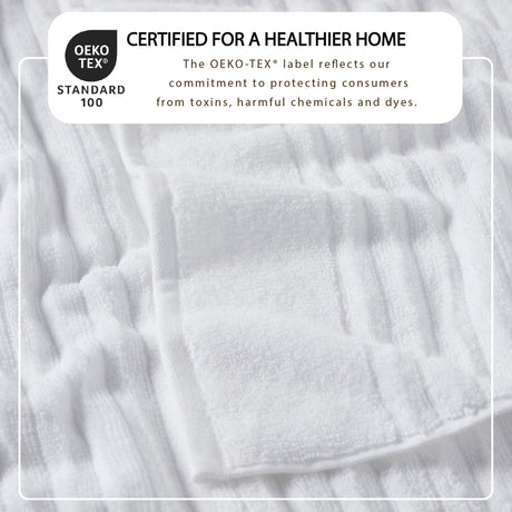 Luxury Combed Cotton Bath Towel Set - Karina Collection