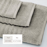 Luxury Combed Cotton Bath Towel Set - Karina Collection