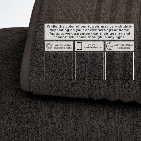 Luxury Combed Cotton Bath Towel Set - Karina Collection
