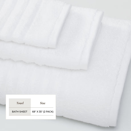 Luxury Combed Cotton Bath Towel Set - Karina Collection