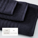 Luxury Combed Cotton Bath Towel Set - Karina Collection