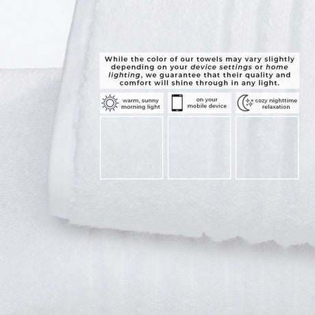 Luxury Combed Cotton Bath Towel Set - Karina Collection