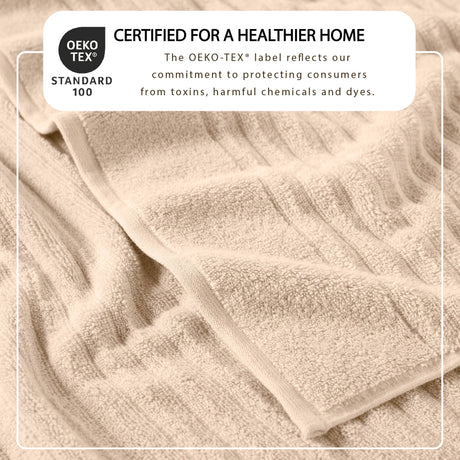 Luxury Combed Cotton Bath Towel Set - Karina Collection