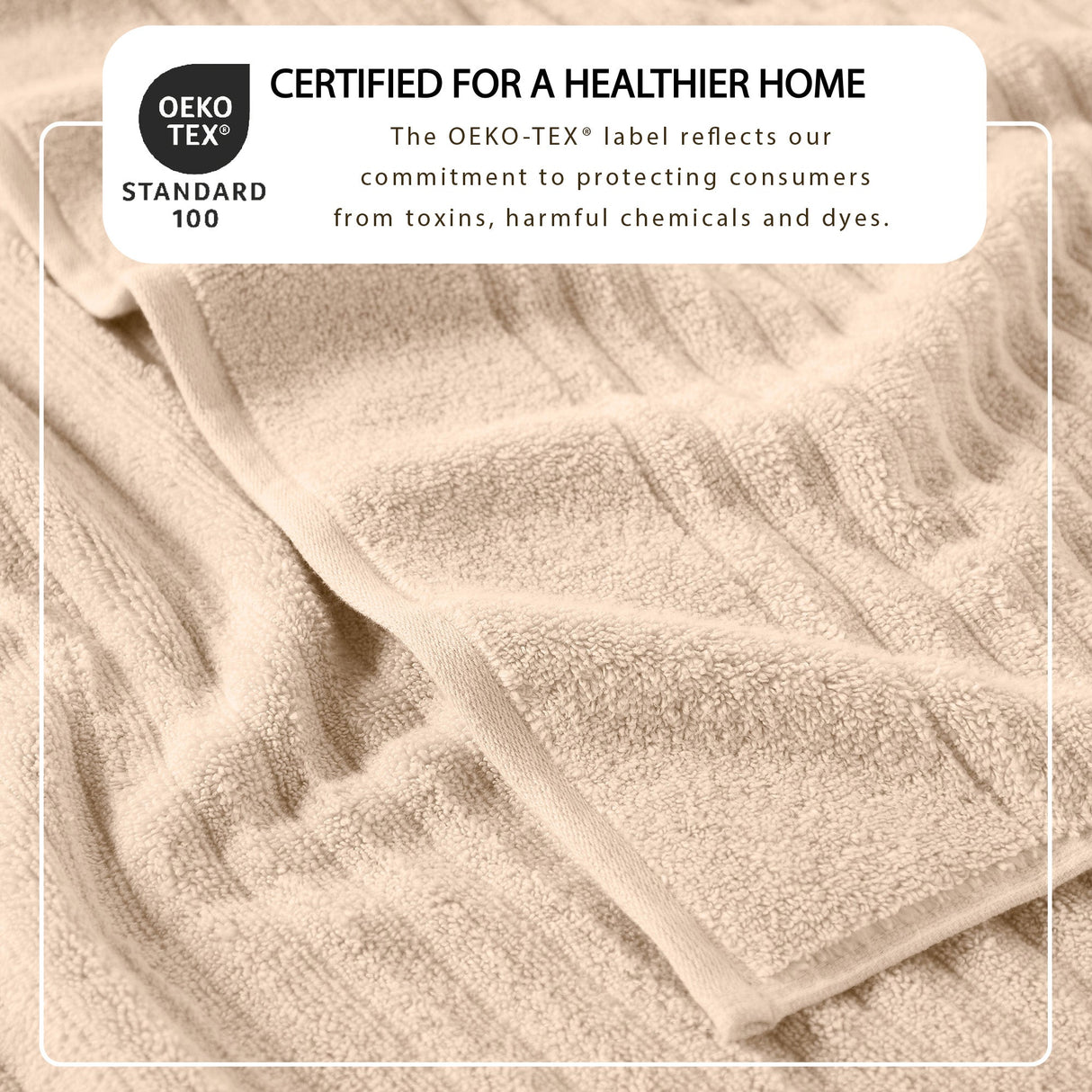 Luxury Combed Cotton Bath Towel Set - Karina Collection