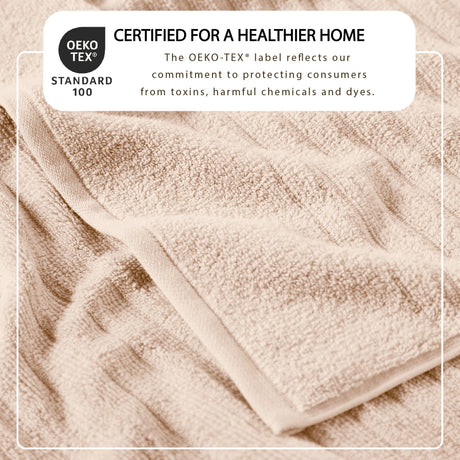 Luxury Combed Cotton Bath Towel Set - Karina Collection