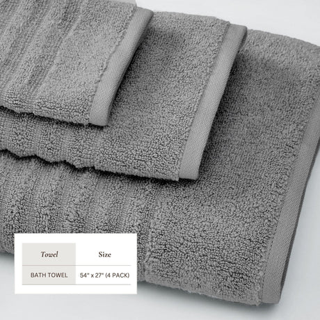 Luxury Cotton Towels – Karina Collection-Bath Towels & Washcloths-Parc Decor