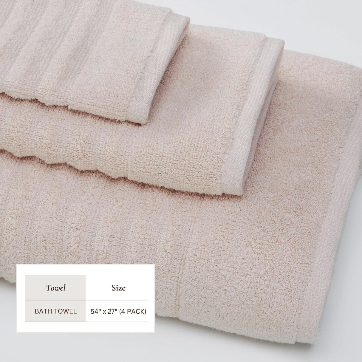 Luxury Cotton Towels - Karina Collection-Bath Towels & Washcloths-Parc Decor