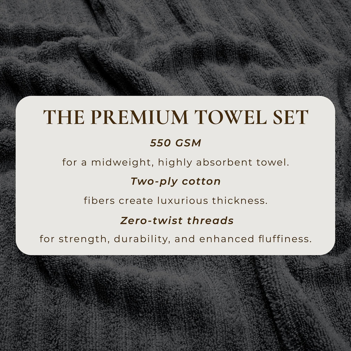 Luxury Cotton Towels - Karina Collection-Bath Towels & Washcloths-Parc Decor