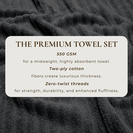 Luxury Cotton Towels – Karina Collection-Bath Towels & Washcloths-Parc Decor