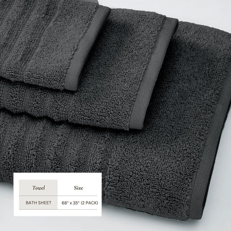 Luxury Cotton Towels – Karina Collection-Bath Towels & Washcloths-Parc Decor