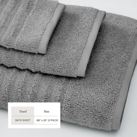 Luxury Cotton Towels – Karina Collection-Bath Towels & Washcloths-Parc Decor