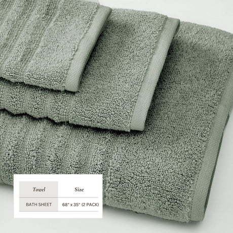 Luxury Cotton Towels – Karina Collection-Bath Towels & Washcloths-Parc Decor