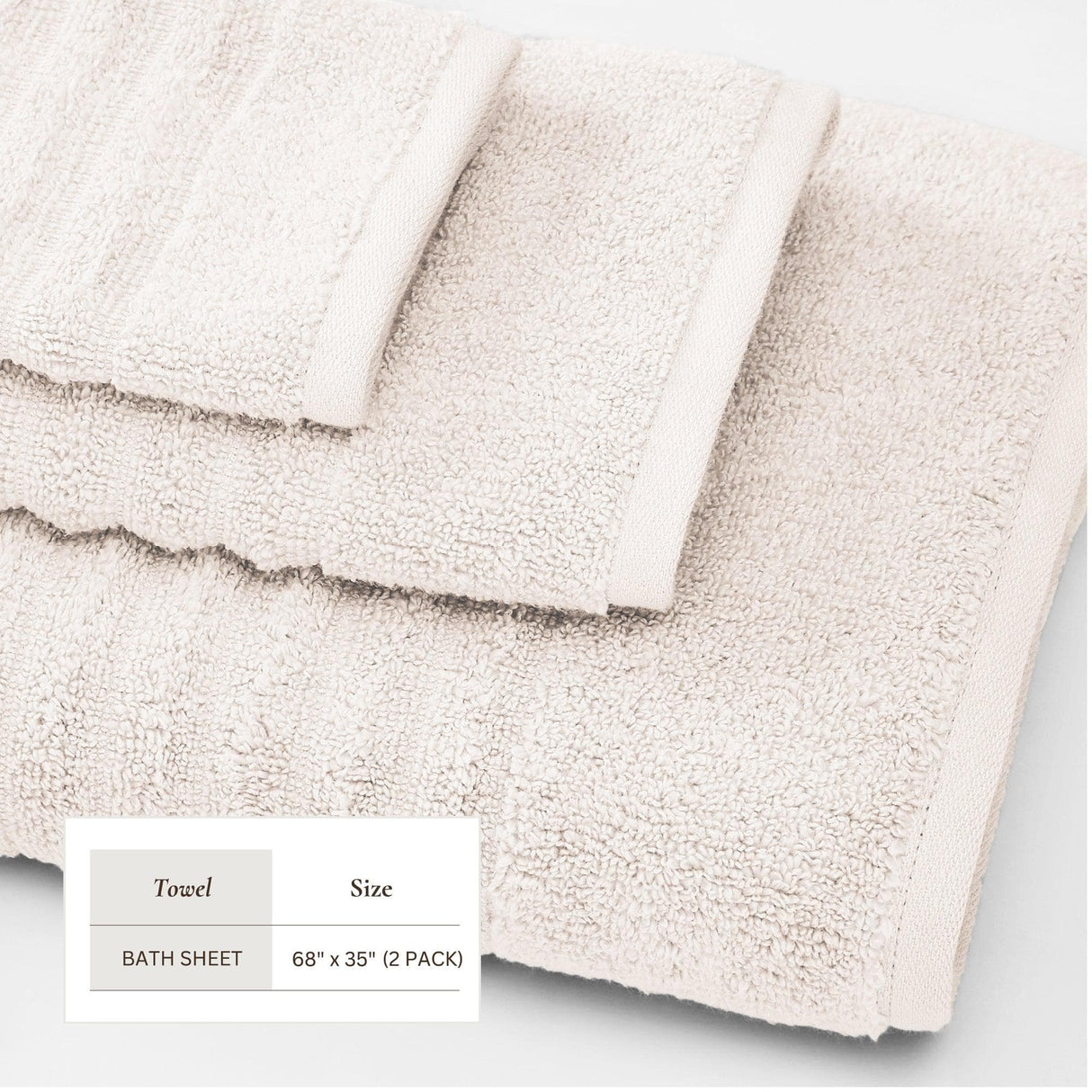 Luxury Cotton Towels - Karina Collection-Bath Towels & Washcloths-Parc Decor