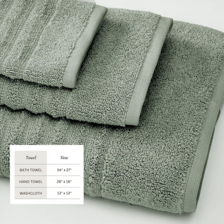 Luxury Cotton Towels – Karina Collection-Bath Towels & Washcloths-Parc Decor