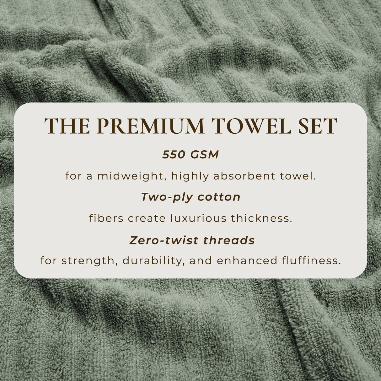 Luxury Cotton Towels - Karina Collection-Bath Towels & Washcloths-Parc Decor