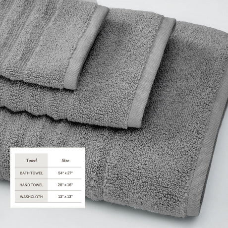 Luxury Cotton Towels – Karina Collection-Bath Towels & Washcloths-Parc Decor
