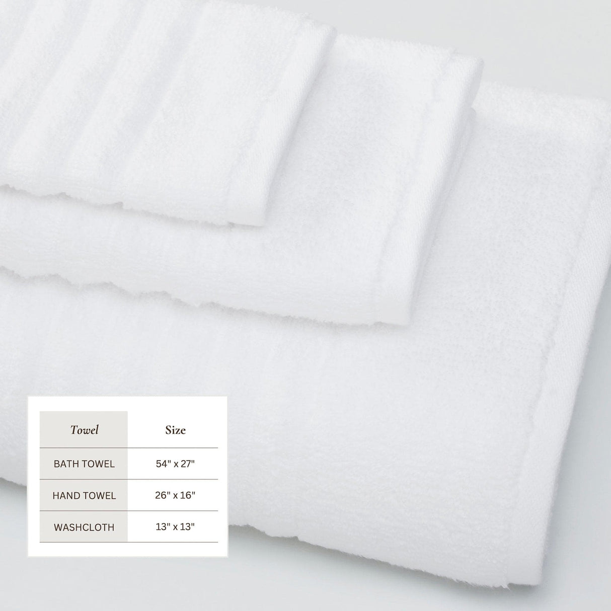 Luxury Cotton Towels - Karina Collection-Bath Towels & Washcloths-Parc Decor