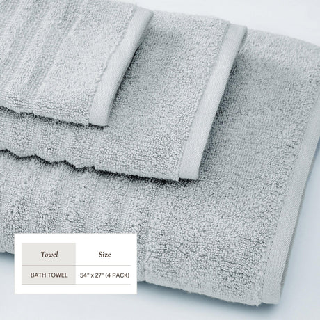 Luxury Cotton Towels – Karina Collection-Bath Towels & Washcloths-Parc Decor