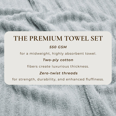 Luxury Cotton Towels – Karina Collection-Bath Towels & Washcloths-Parc Decor
