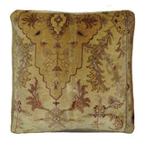 Luxury Floor Pillow made Pouf from restored fine quality hand knotted area rug |FP2-Floor Pillows-Parc Decor