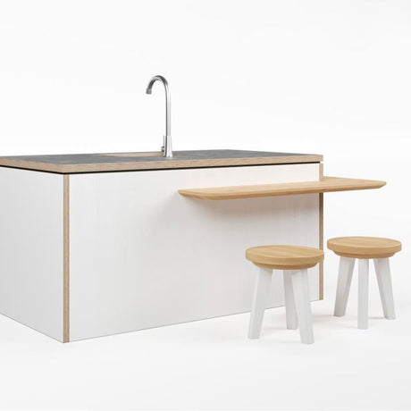 Macedon Breakfast Bar – Modern Play Island with Stools Included