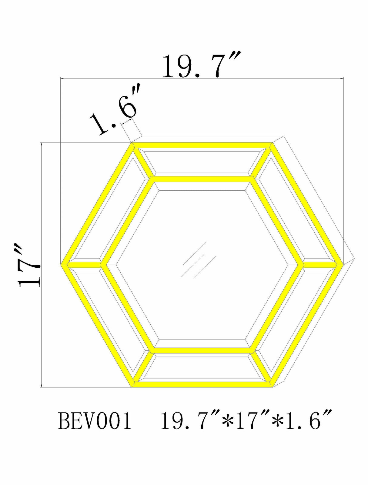 Madulao Mirror - Clearance-Mirrors-Parc Decor