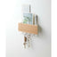Magnetic Key Rack - Steel + Wood