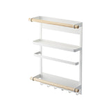 Organizador de cocina magnético - Acero + Madera
