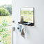 Magnetic Mirror with Storage Rack - Glass