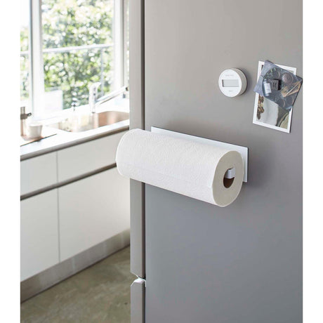 Magnetic Paper Towel Holder - Steel-Towel Holder-Parc Decor