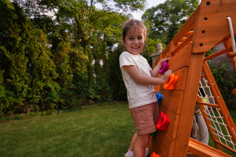 Magnolia 7-in-1 Real Wood Playset – Indoor & Outdoor Climbing Gym for Kids-Outdoor-Parc Decor