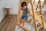 Magnolia | Indoor Wooden Jungle Gym with Monkey Bars, Rock Wall & Swing