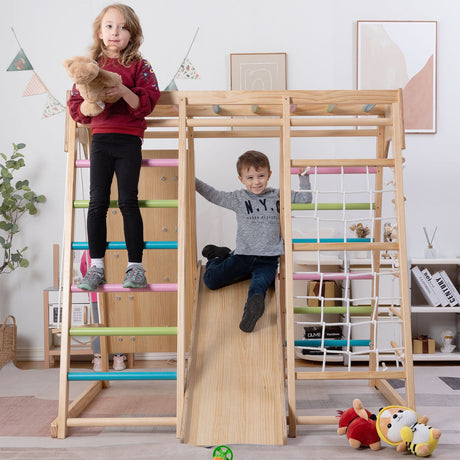 Magnolia - Real Wood 7-in-1 Playset-Parc Decor