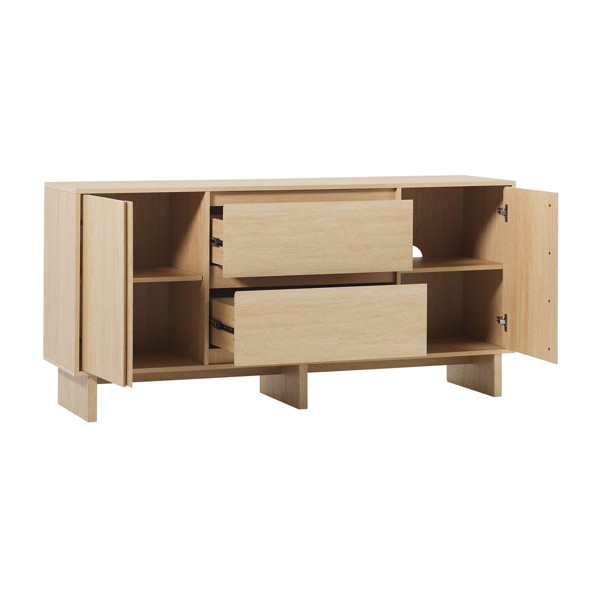 Maja 63" Minimalist Scandi Sideboard / TV Stand-Entertainment-Parc Decor