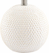 Manaloal Beige Textured Table Lamp-Lighting-Parc Decor