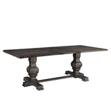 Manchester Dining Table, Charcoal-Dining Tables-Parc Decor