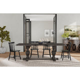 Manchester Dining Table, Charcoal-Dining Tables-Parc Decor