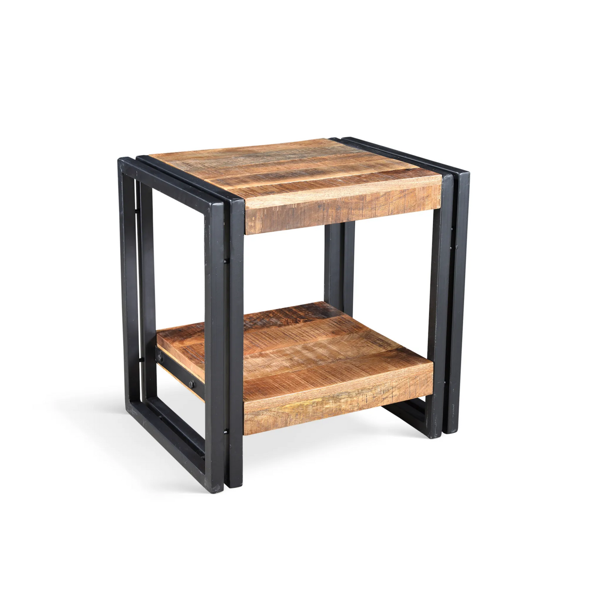 Mango Wood Side Table-End table-Parc Decor
