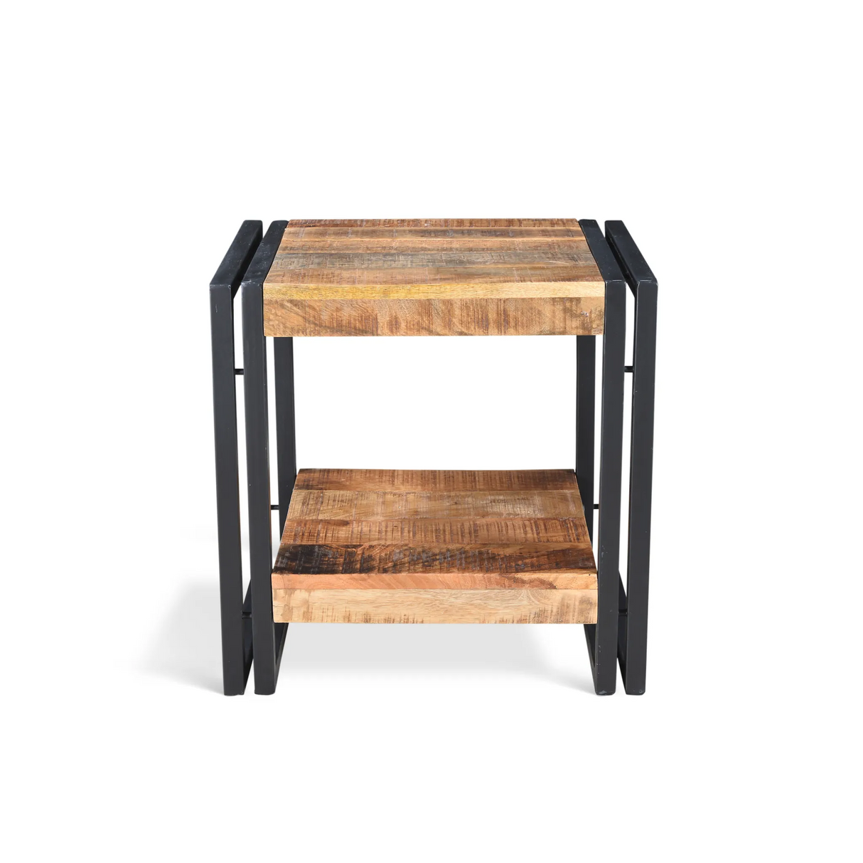 Mango Wood Side Table-End table-Parc Decor