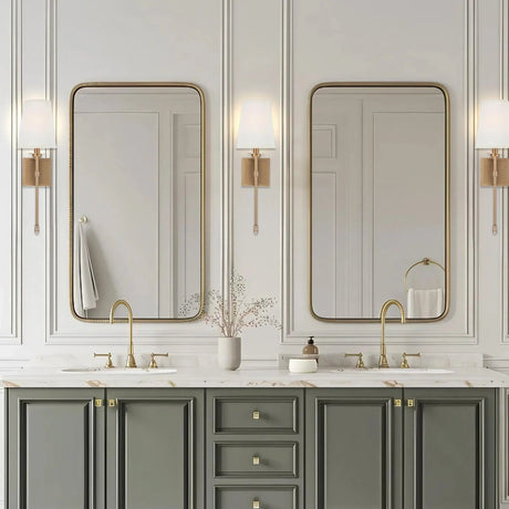 Manor Modern Traditional 1-Light Wall Sconce Light