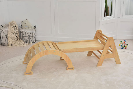 Maple – Beginner Pikler Triangle & Rocker-Indoor-Parc Decor